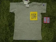 90 新品 FO KIDS エフオー スマイル チャンピオン コラボ Tシャツ