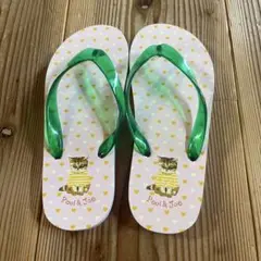Paul & Joe 猫イラスト ビーチサンダル　ノベルティ　非売品