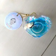 ハート型アクリルキーホルダー ちゅるぷか　求心フレンズ
