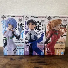 一番くじ エヴァンゲリオン 30th のB賞・C賞・D賞セットのサムネイル