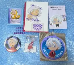 東京リベンジャーズ　黒川イザナ　缶バッジ　ラバーストラップ　アクリルスタンド