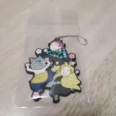 鬼滅の刃 ラバー キーホルダー マスコット 竈門炭治郎 我妻善逸 嘴平伊之