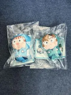 忍たま乱太郎　ぷちぬいぐるみ　善法寺伊作　猪名寺乱太郎