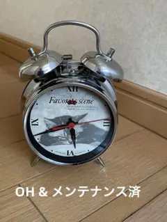 ぜんまい式 目覚まし時計 アラーム Mebus Repeart Germany ぜんまい式 目覚まし時計 アラーム Mebus Repeart Germany