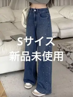 SHEIN カジュアルデニムジーンズ キラキラ