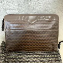 VALENTINO バレンティノ　 クラッチバック ブラウン セカンドバッグのサムネイル
