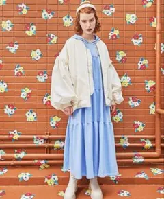 【冬物大幅値下げ！】poppy アウター あさぎーにょ ゴブランボアブルゾン あさぎーにょのアパレルブランドPOPPYのものです。タグ付きです。