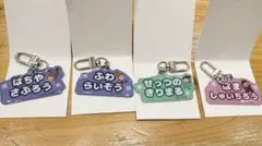 忍たま　ねーむシリーズ　アルミキーホルダー　不破雷蔵　鉢屋三郎　きり丸　浜守一郎