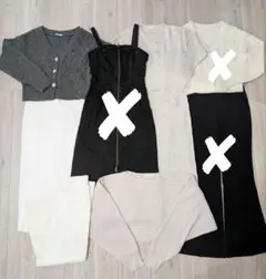 おまけ2点付 GU まとめ売り 春夏秋冬服 計11点