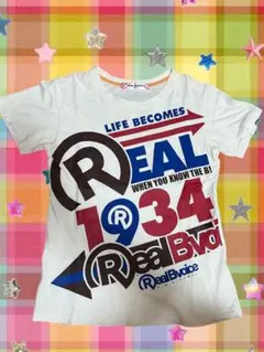 RealBvoice 半袖 Tシャツ ホワイト Sサイズ Y2K 平成ギャルのサムネイル