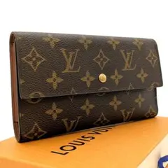 良品 ルイヴィトン モノグラム ポルトトレゾール インターナショナル 茶色 財布 LOUIS VUITTON - 良品 ルイヴィトン モノグラム ポルトトレゾール