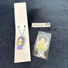 堀夏喜 ラバーキーホルダー＆ステッカーセット