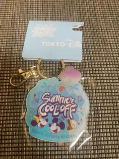 ディズニーリゾートサマークールオフ　ミセスコラボキーホルダー