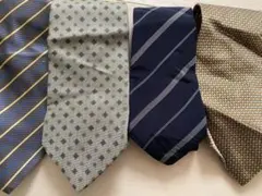 ネクタイセット 4本 ストライプ B
