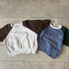 petit main トレーナー 2枚セット 100cmのサムネイル
