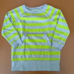 Gap kids ボーダー裏起毛 トレーナー 110