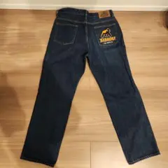 X-LARGE ダークブルーデニムパンツ32インチ