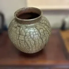 【壺】象嵌青磁の壺　魚の文様　直径約25cm×高さ約25cm 壺】象嵌青磁の壺 魚の文様 直径約25cm×高さ約25cm - メルカリ