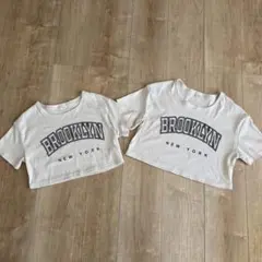 130・150サイズペアルックTシャツ　SHEEN ベージュのサムネイル