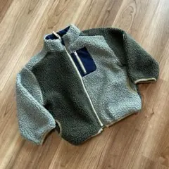 B:MING byBEAMS リバーシブルボアジャケット　サイズ90 ネイビー