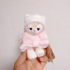 【即発送A正規品】リーナベル　冬　お座り　ぬいぐるみキーチェーン　香港ディズニー