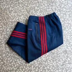 オールドアディダス　トラックパンツ　ジャージ　ストリート　ドローコード　男女兼用