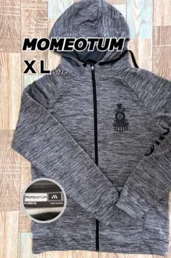 【スポーツ時にいかがですか】MOMEOTUM XLサイズ フルジップパーカー