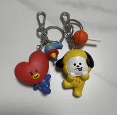 BT21 TATA CHIMMY セット キーホルダー