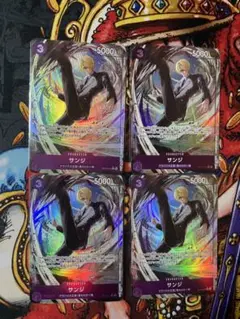 サンジ R パラレル OP12-070 4枚セット