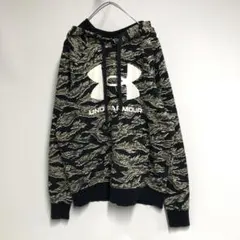 UNDER ARMOUR 迷彩 カモフラ プルオーバーパーカー メンズM