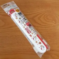 キ*ラ様 ハローキティ 2018スライド式箸セット