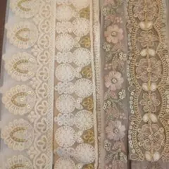 インド刺繍リボン 計2m 93