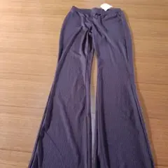 フレアパンツ ブラウン