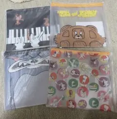 トムとジェリーハッピーくじD賞フラットポーチ