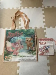 リナベル ショッピングバッグ　巾着セット　リーナベル