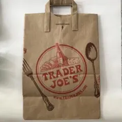 アメリカ TRADER JOE'S 紙バッグ ショッパー