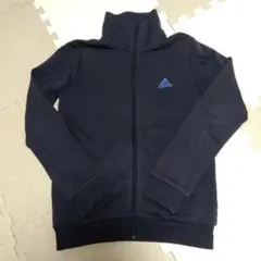 adidas パーカー スウェット 男の子 キッズ 130 紺