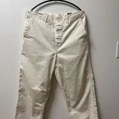 orSlow オアスロウ チノペインターワークパンツ白サイズ2