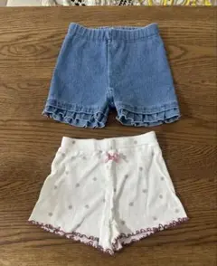 キッズペチパンツ(インナー)　90〜100 ２枚セット