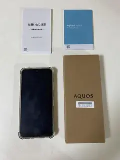 SIMフリー SHARP AQUOS wish3 64GB ブラック電池良好