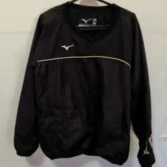 Mizuno ブラック Vネックジャケット 150
