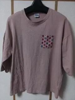 Peko 半袖 TシャツくすみピンクLLサイズのサムネイル