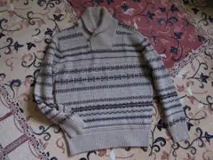 新品★SIMPLE LIFE*暖か・ショールカラー・ニットセーター♪M♪お勧め