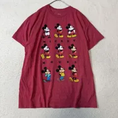 ディズニー ミッキーマウス 半袖 Tシャツ 레트로 アメカジ 古着