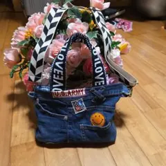 デニムリメイク トートバッグ ハンドメイド