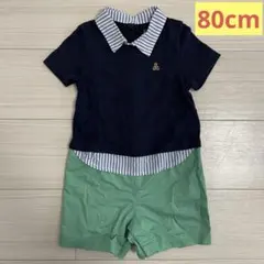 Baby GAP半袖ロンパース12-18ヶ月 80cm