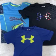 マ*ん様 【アンダーアーマー】３枚セット　男の子　半袖Tシャツ　サイズ110-1