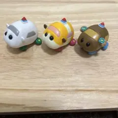 PUI PUI モルカー ミニフィギュア 3点セット