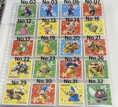 スーパーマリオ シールコレクション バラ売り可