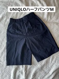 ネイビー ショートパンツ ジッパー付き　UNIQLO